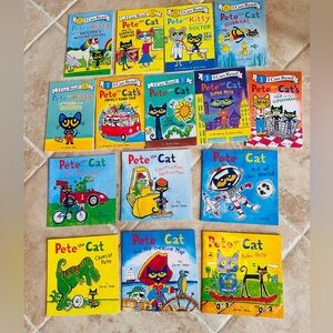 Lot of 15 PETE THE CAT Books By James Dean I Can Read Children’s Picture Books